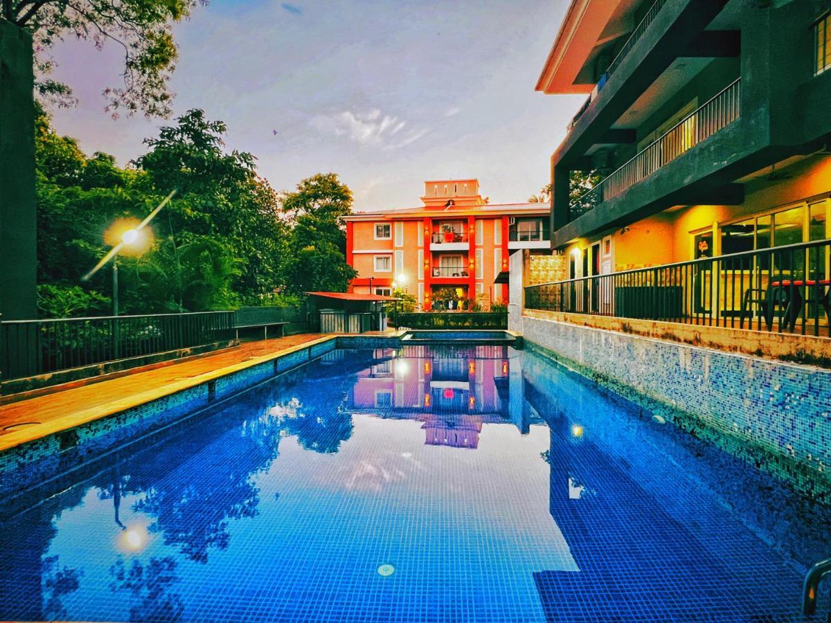 4Bhk Sparkling Apartment Near Beach Pool & Bar 2Bhkx2 Vagator Luaran gambar