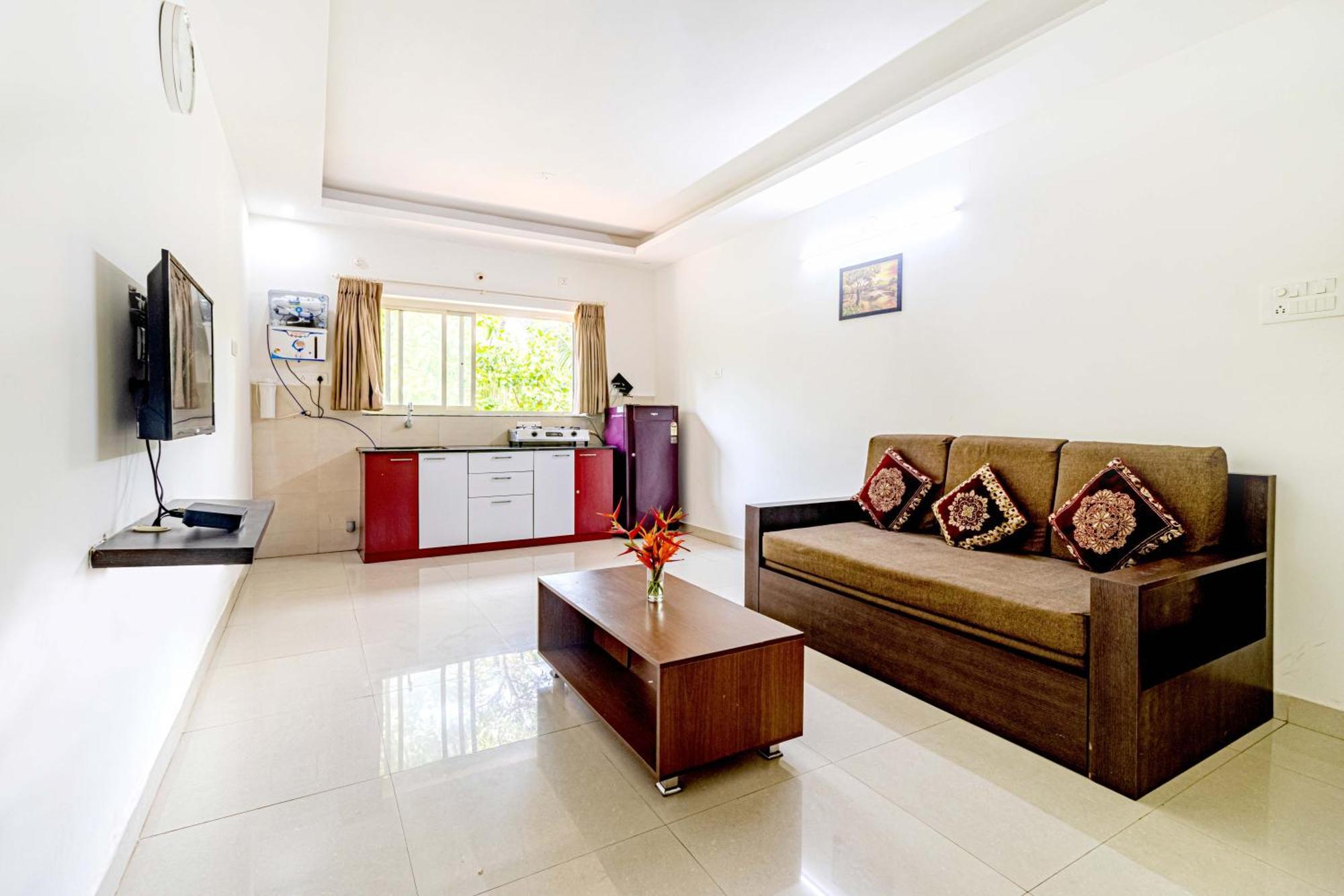 4Bhk Sparkling Apartment Near Beach Pool & Bar 2Bhkx2 Vagator Bilik gambar