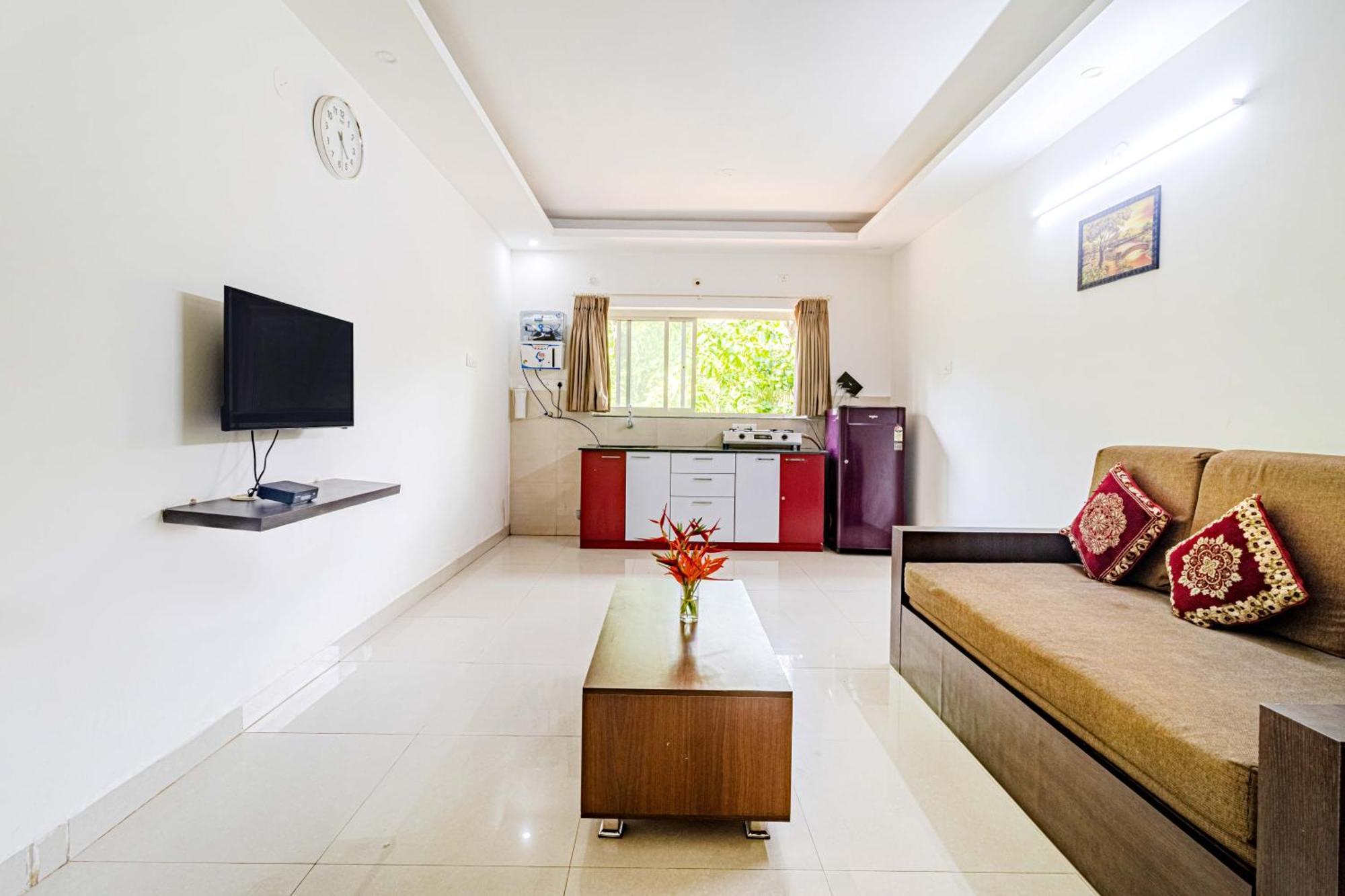 4Bhk Sparkling Apartment Near Beach Pool & Bar 2Bhkx2 Vagator Luaran gambar