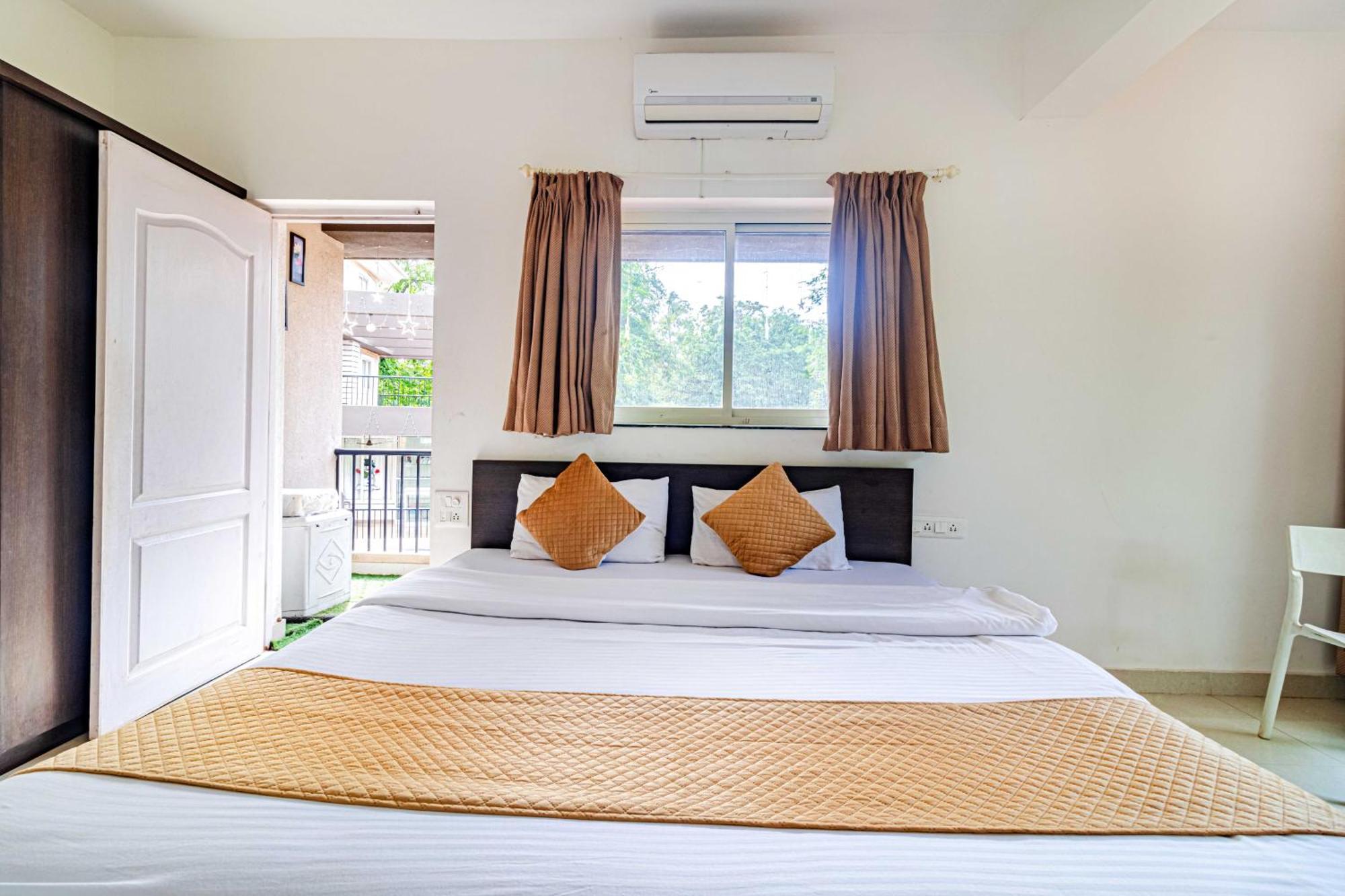 4Bhk Sparkling Apartment Near Beach Pool & Bar 2Bhkx2 Vagator Bilik gambar
